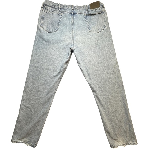 Cabela's Other - Cabela's Jeans Mens 42x34 (39x32) Light Wash Blue Denim Relaxed Fit Hunting